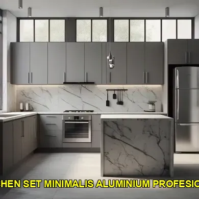 Keunggulan kitchen set minimalis aluminium di Klaten